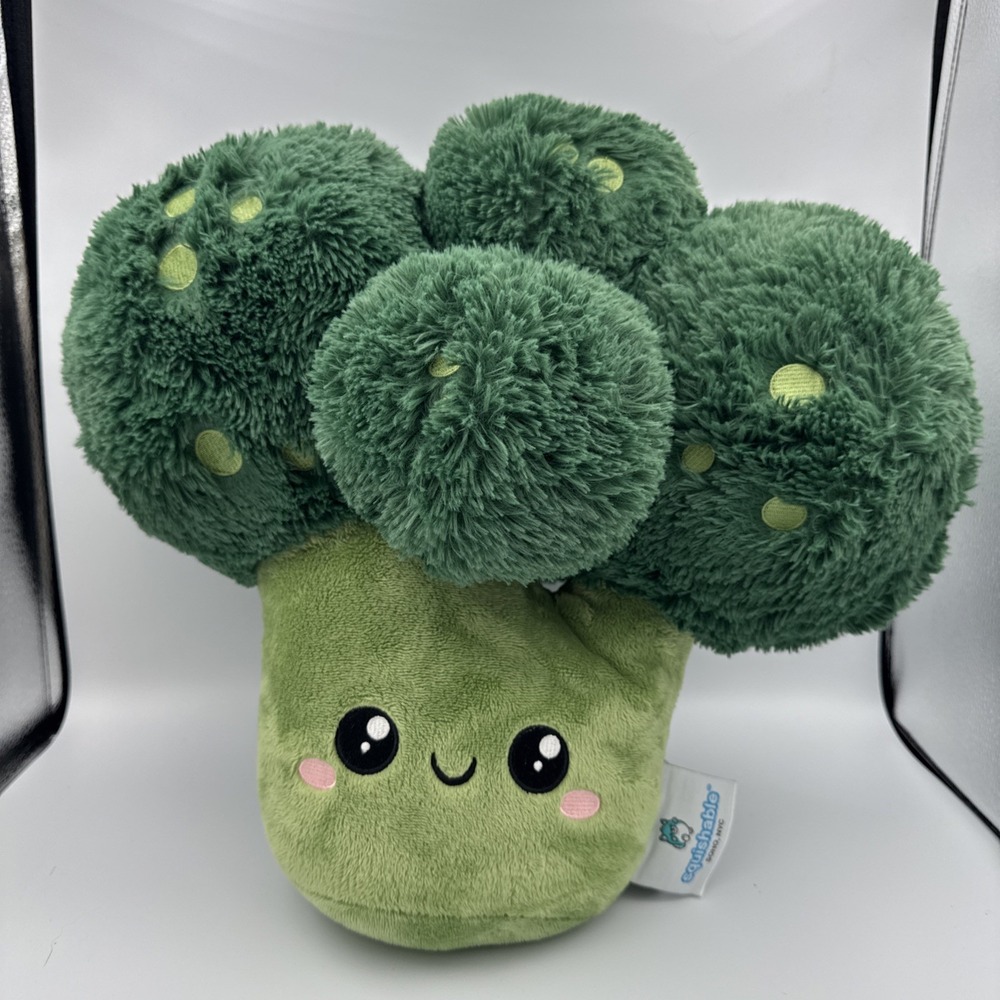 Squishable Giant Broccoli 17" Rare Plush Stuffed Vegetable Large Plush Toy NWOT